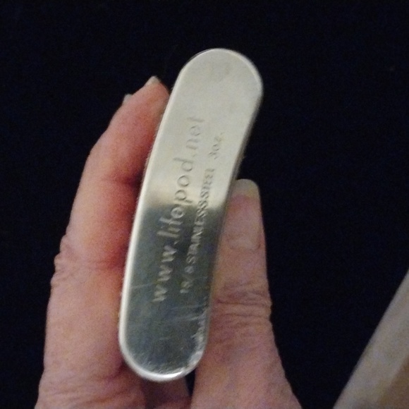 mod floral print design Lifepod mini flask - Picture 5 of 5